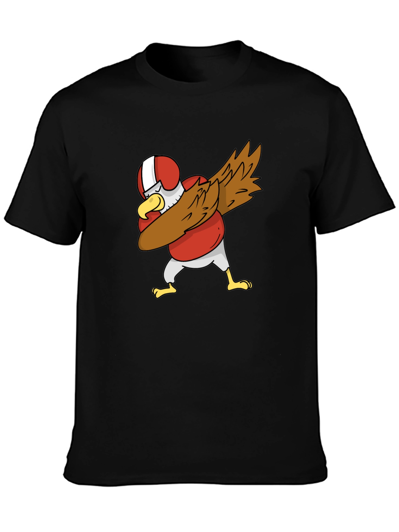 Dabbing Eagle Football T-Shirt