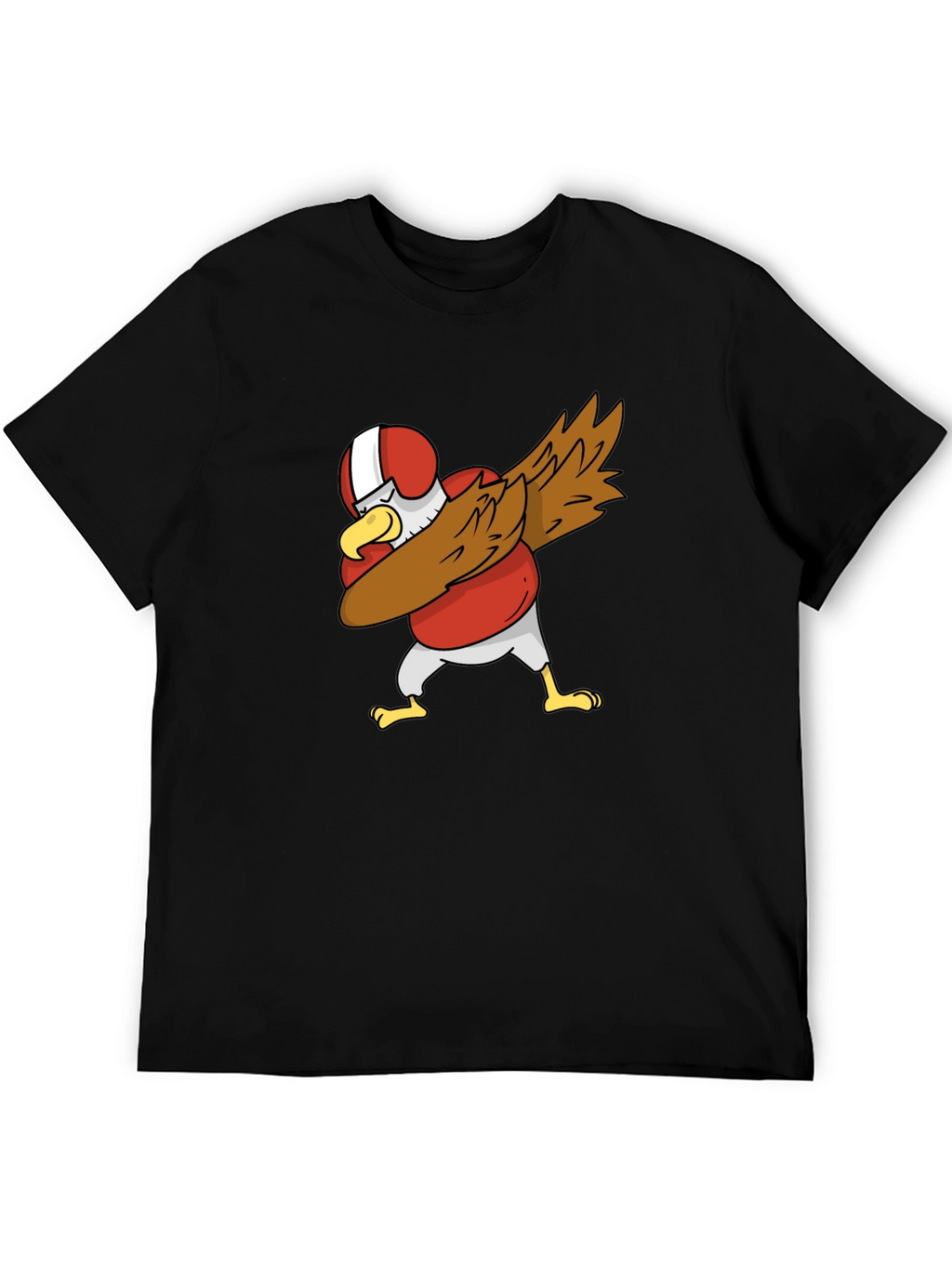Dabbing Eagle Football T-Shirt