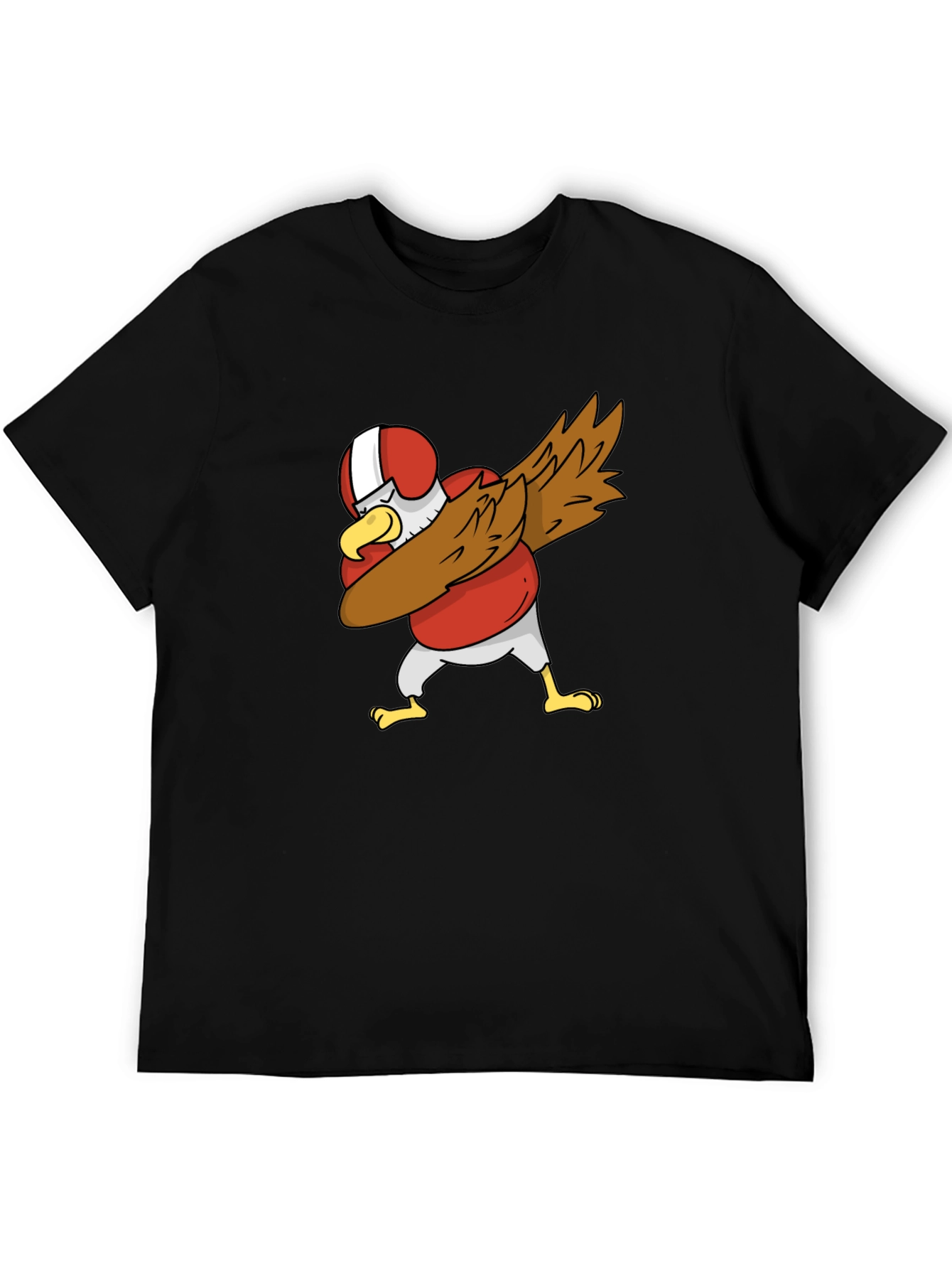 Dabbing Eagle Football T-Shirt
