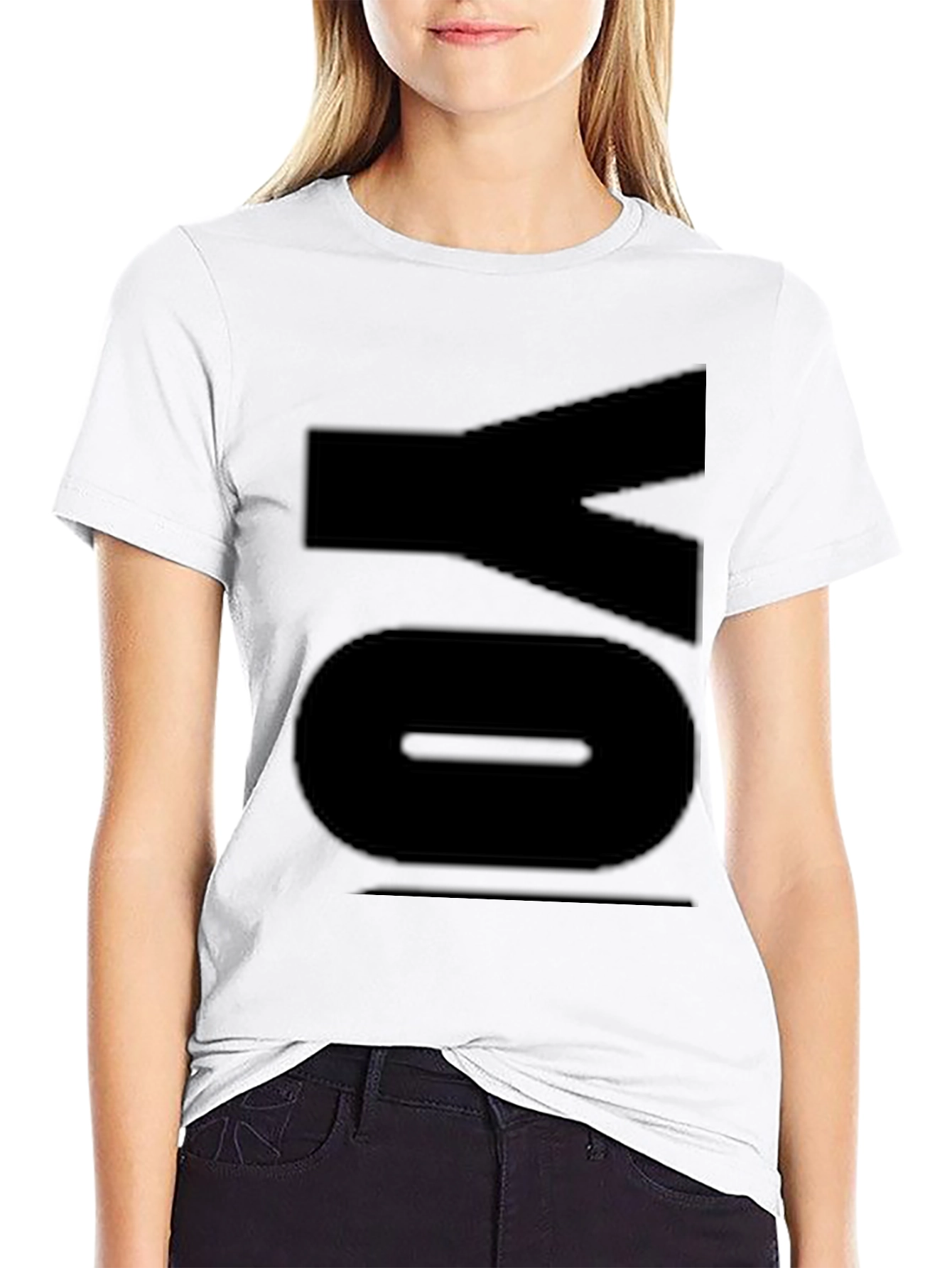 Bold YO Graphic Tee - Black Casual Style