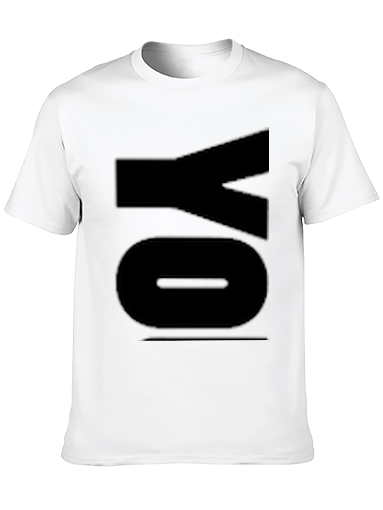Bold YO Graphic Tee - Black Casual Style