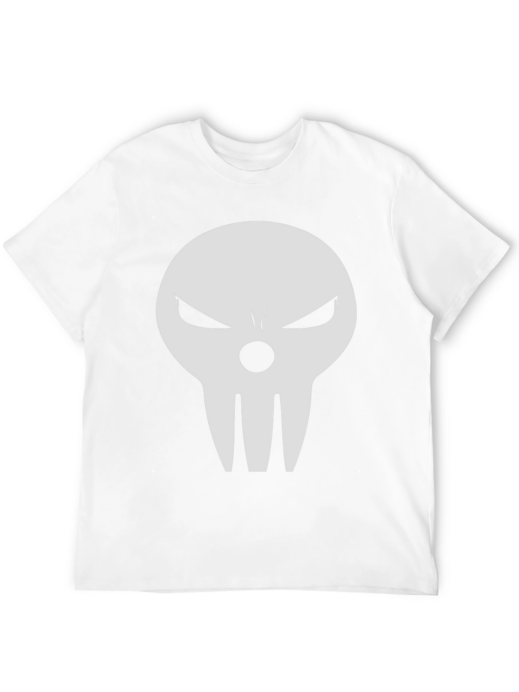 Skull Graphic Tee - Black Casual T-Shirt