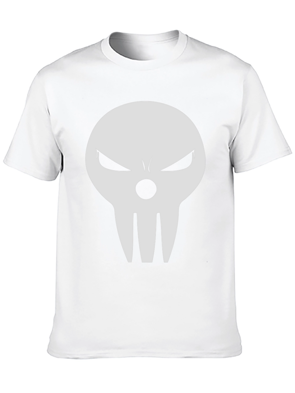 Skull Graphic Tee - Black Casual T-Shirt