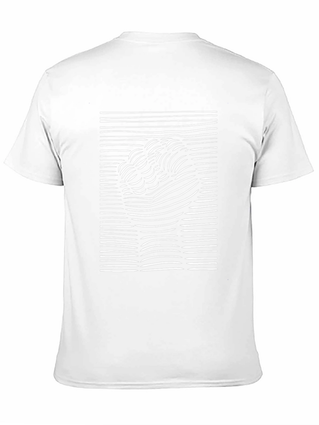 Abstract Fist Graphic Tee - Modern Design