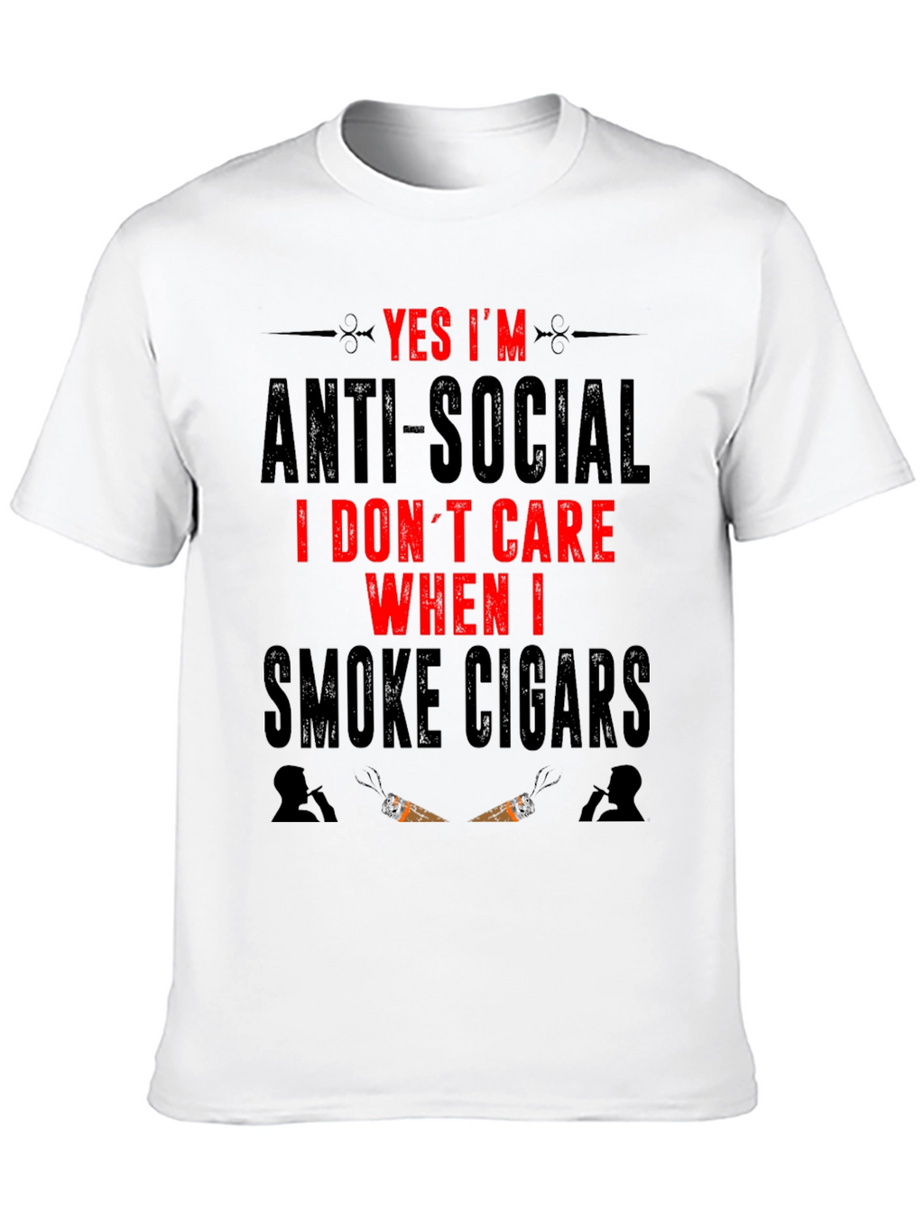 Anti-Social Smoker T-Shirt