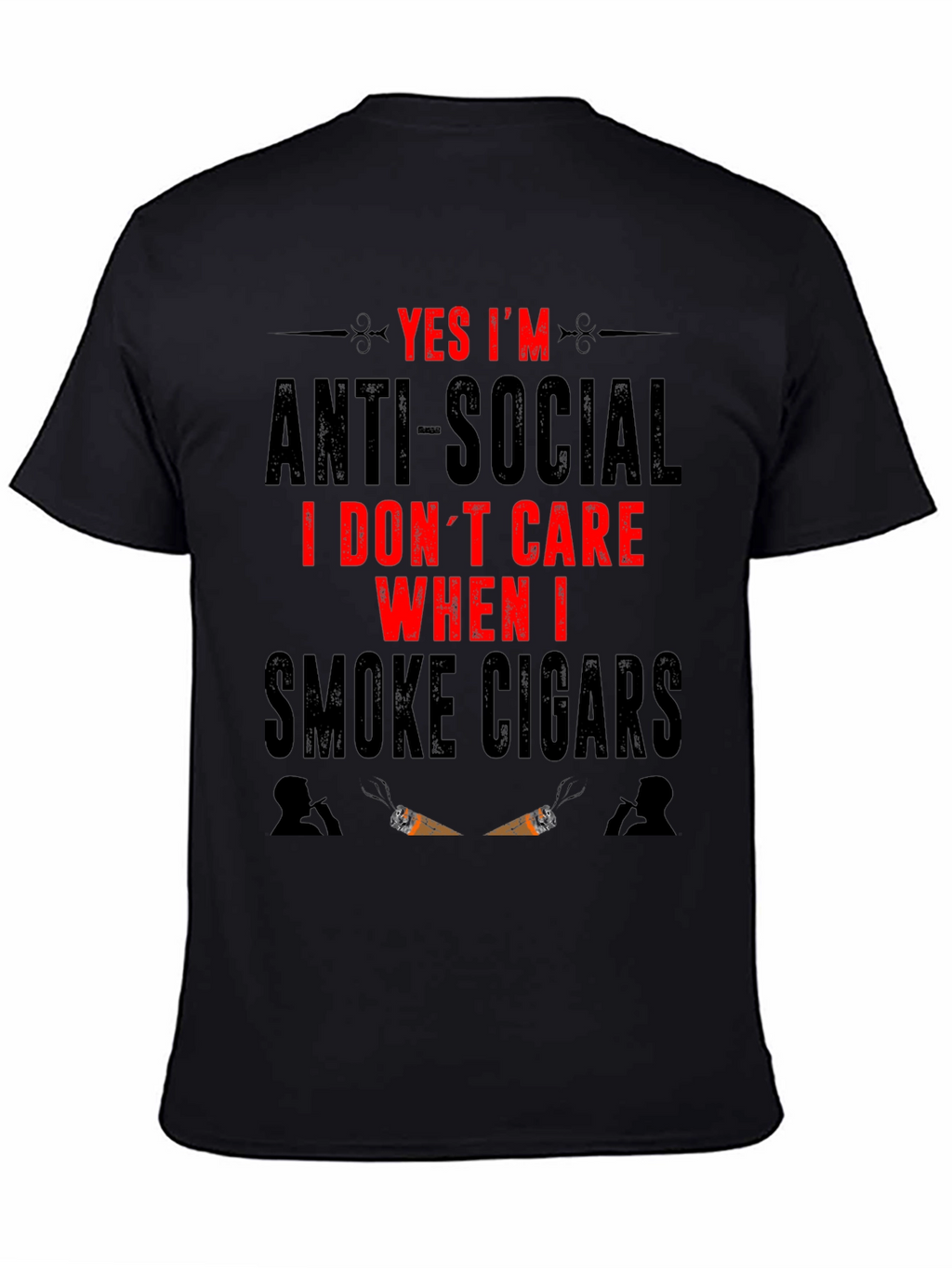 Anti-Social Smoker T-Shirt