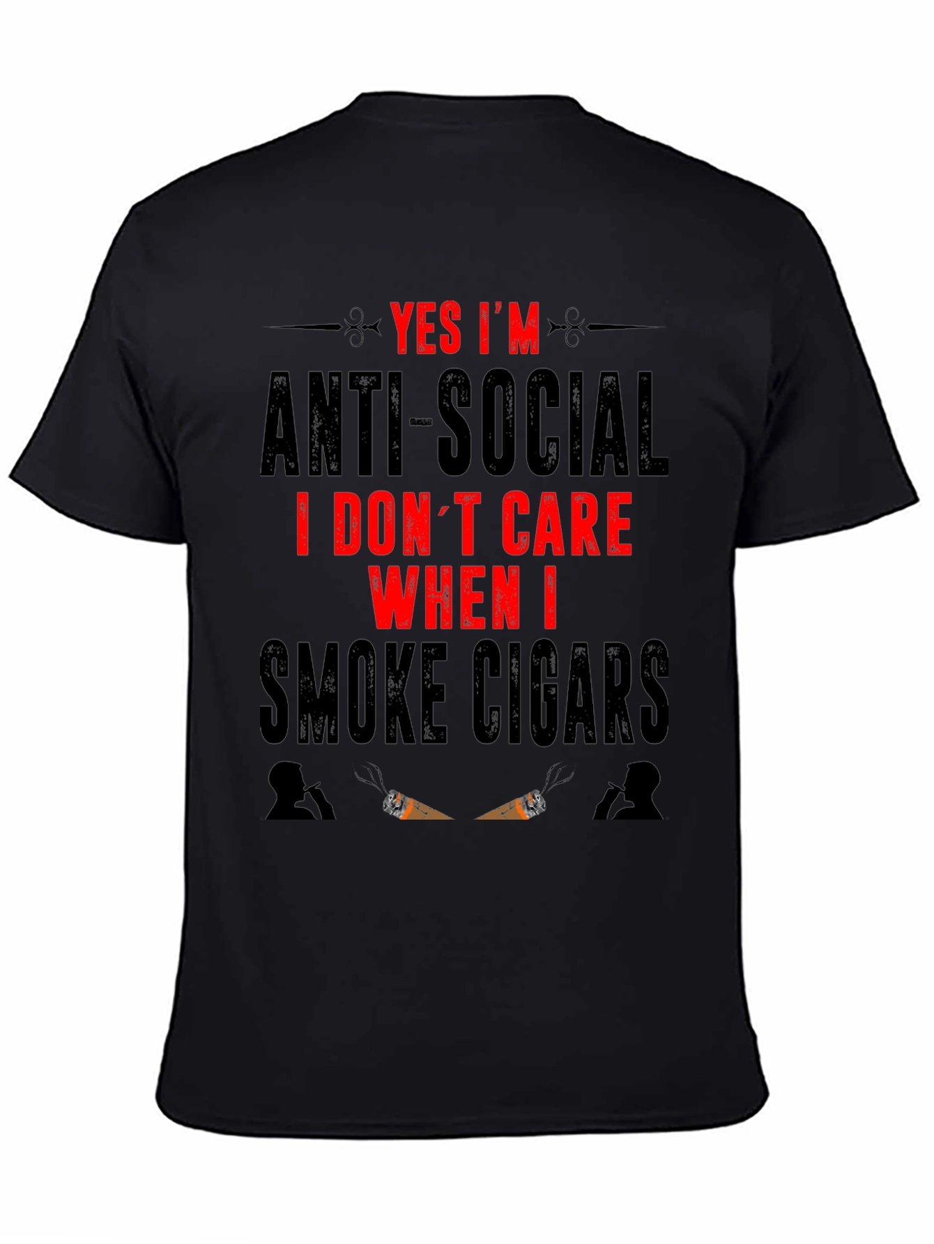 Anti-Social Smoker T-Shirt