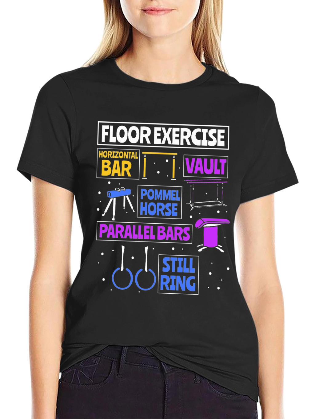 Gymnastics Floor Exercise T-Shirt