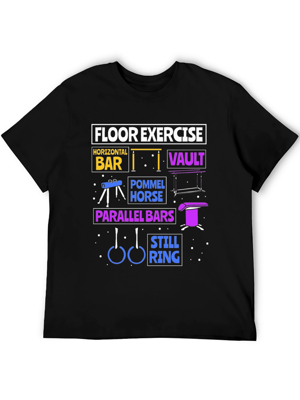 Gymnastics Floor Exercise T-Shirt