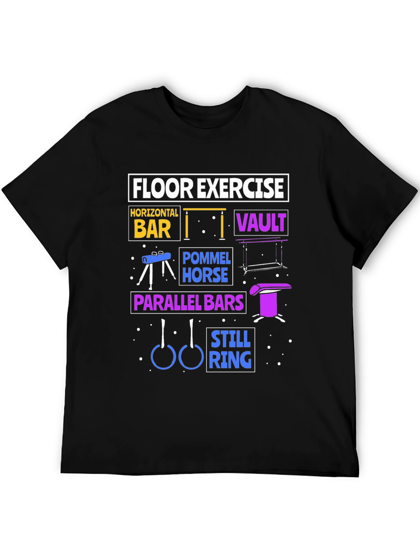 Gymnastics Floor Exercise T-Shirt