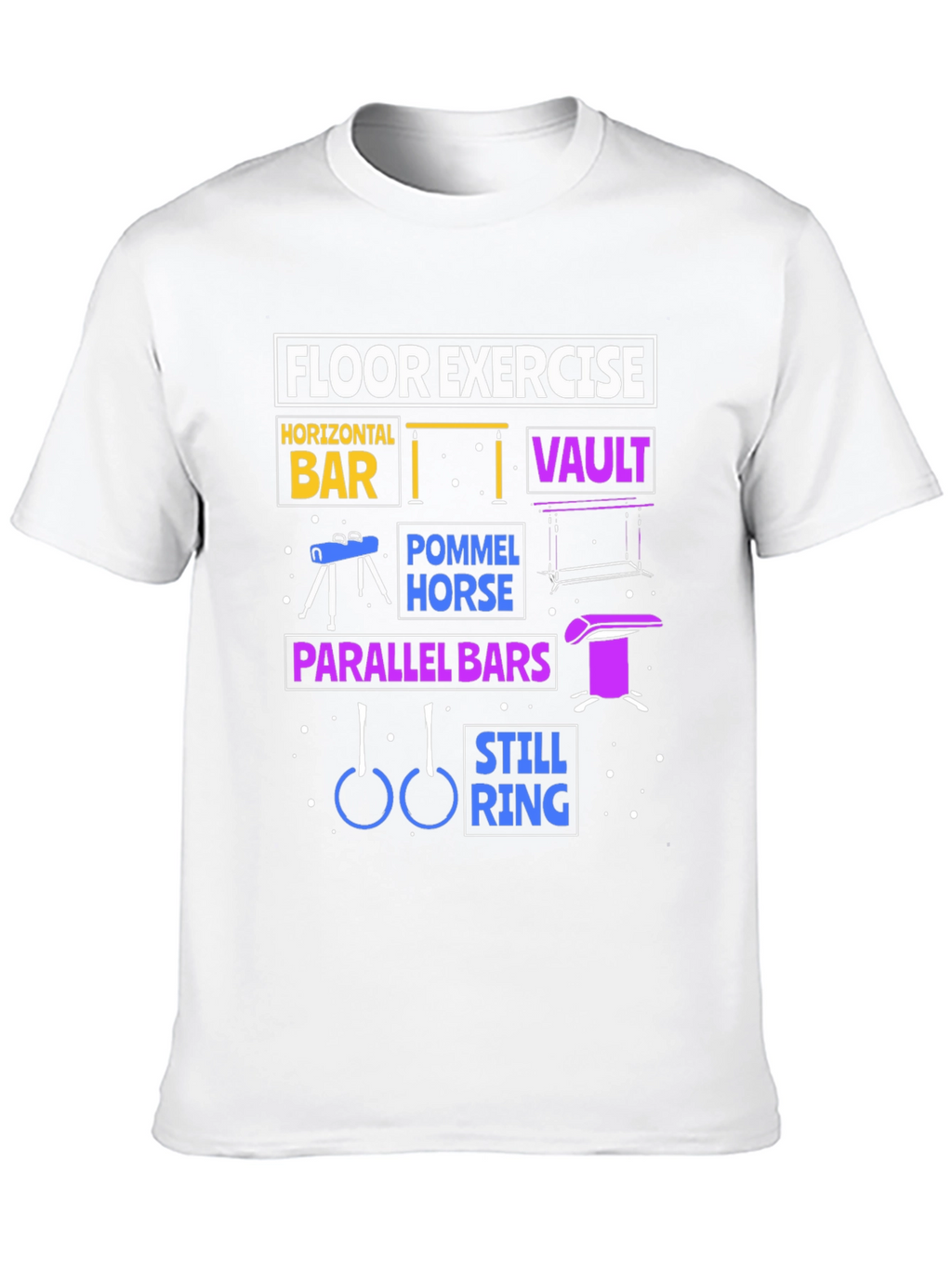 Gymnastics Floor Exercise T-Shirt