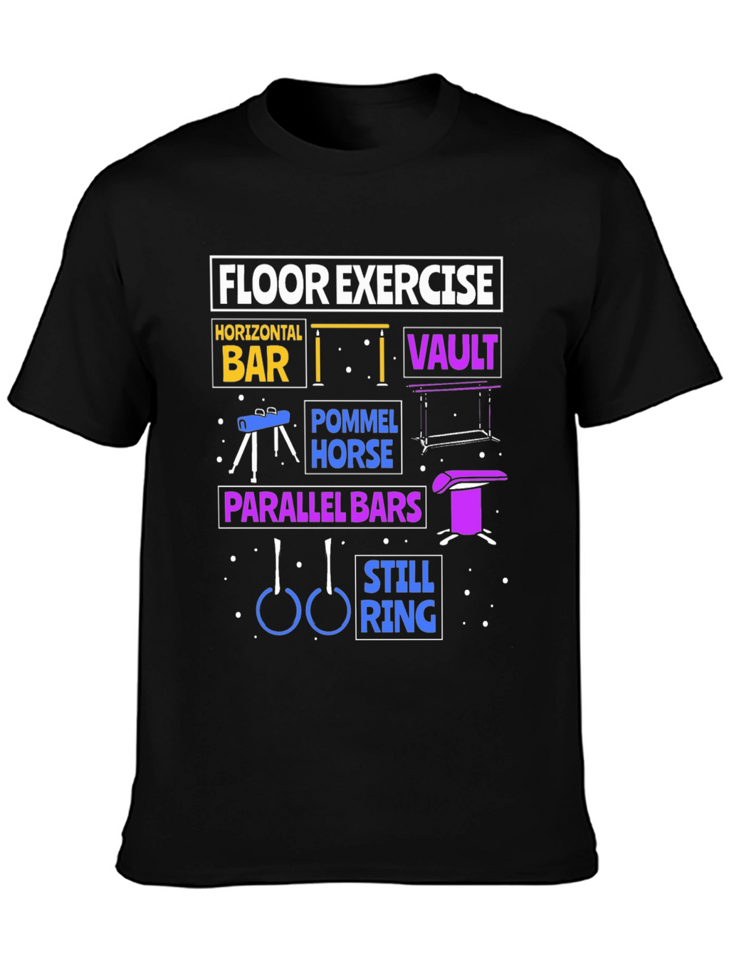 Gymnastics Floor Exercise T-Shirt