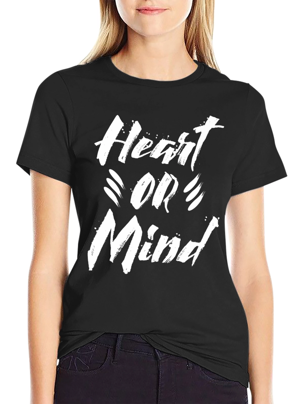 Heart or Mind Graphic T-Shirt