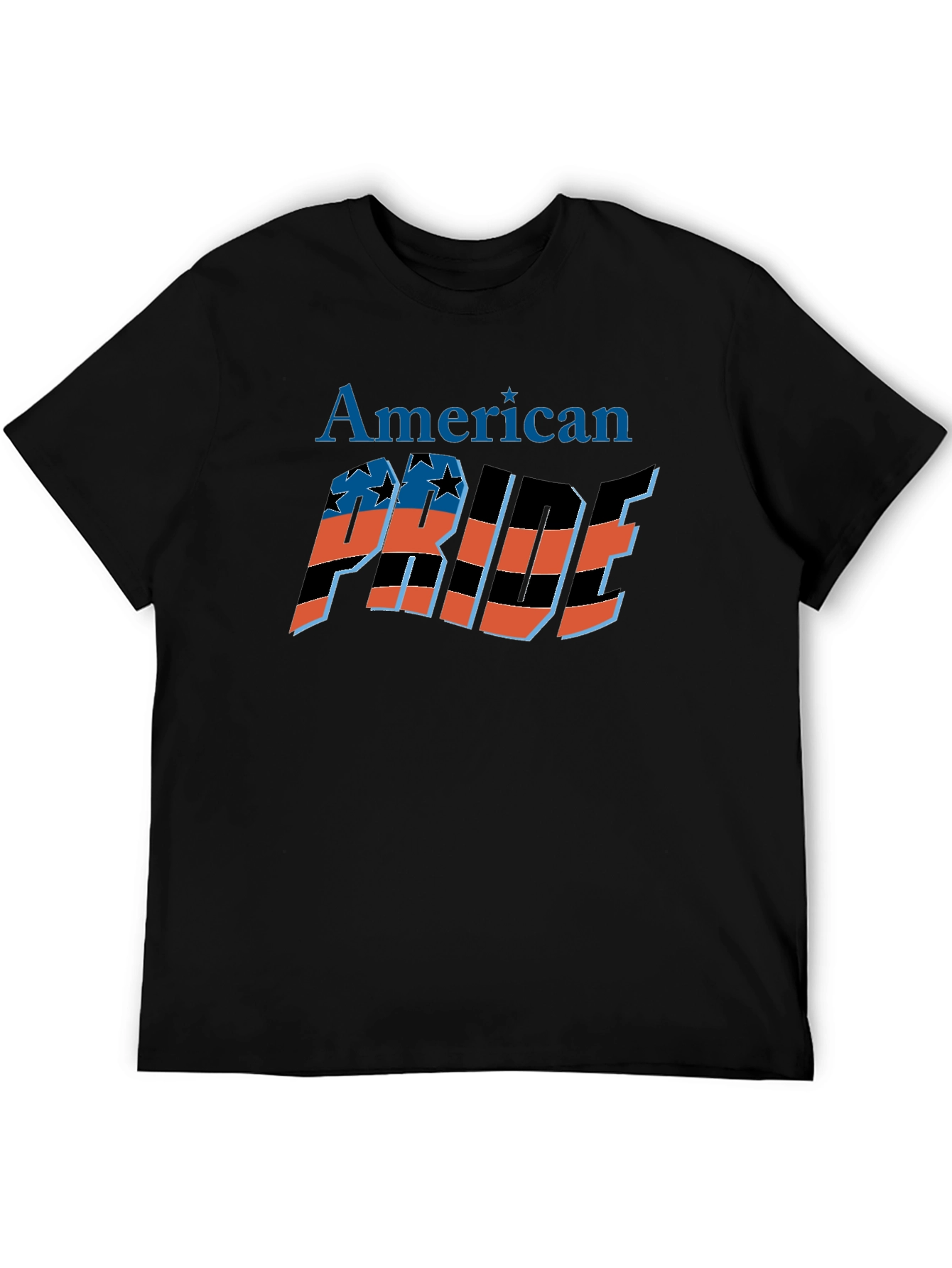 American Pride Graphic Tee - Black