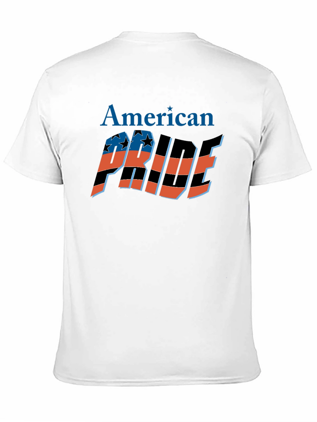 American Pride Graphic Tee - Black