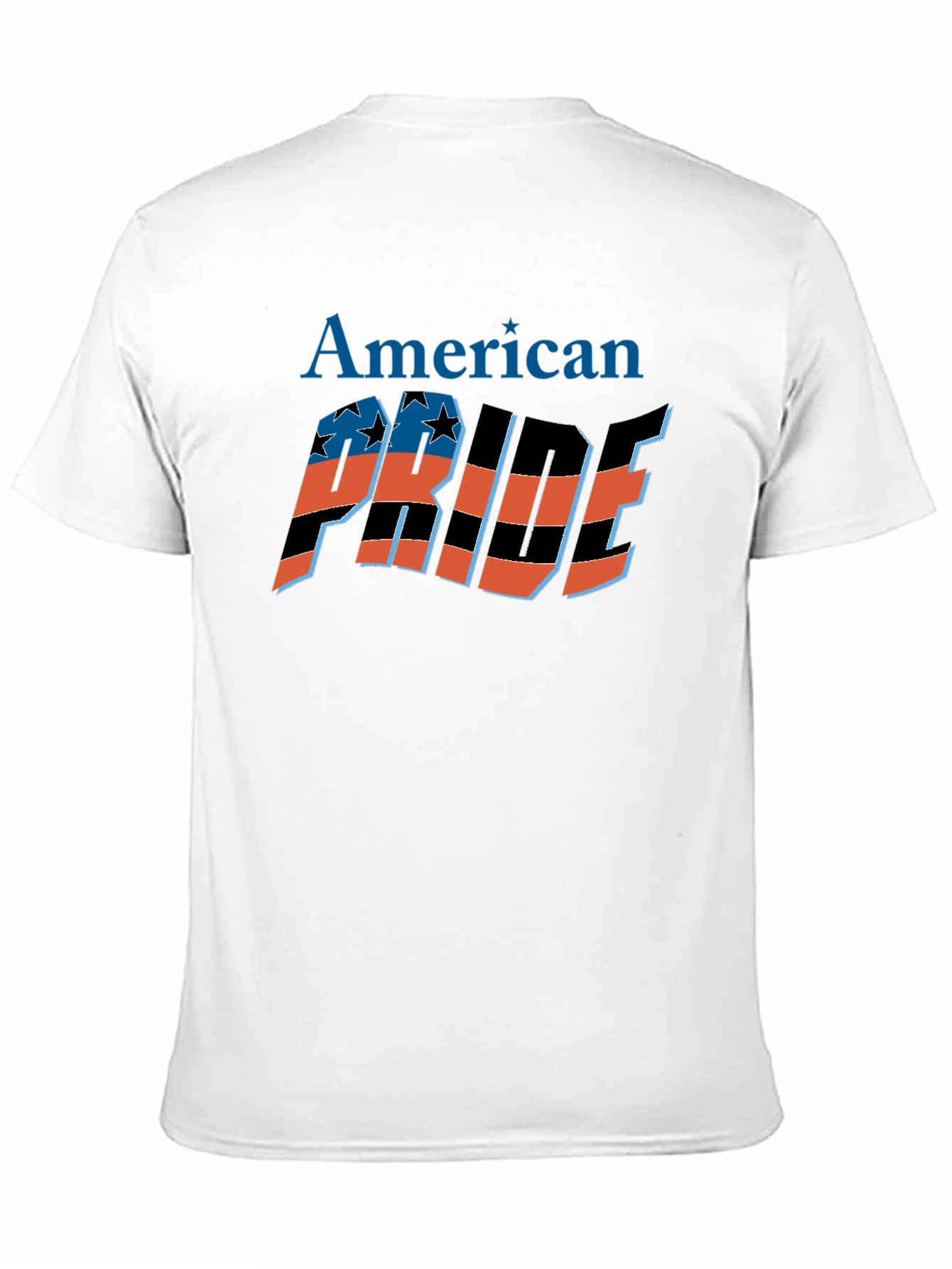 American Pride Graphic Tee - Black