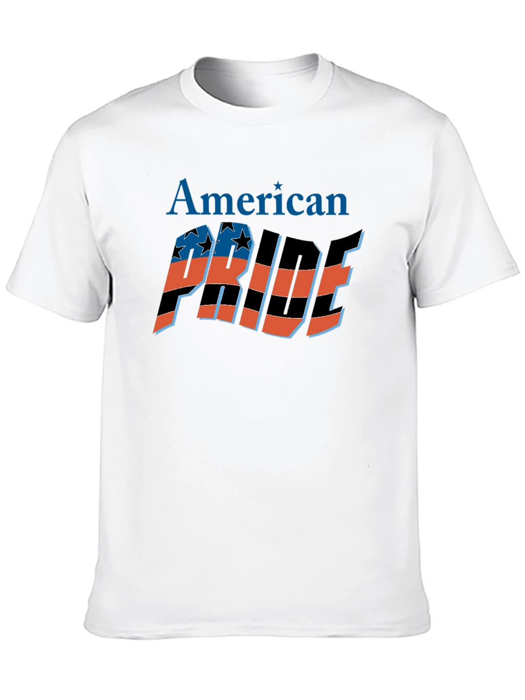 American Pride Graphic Tee - Black