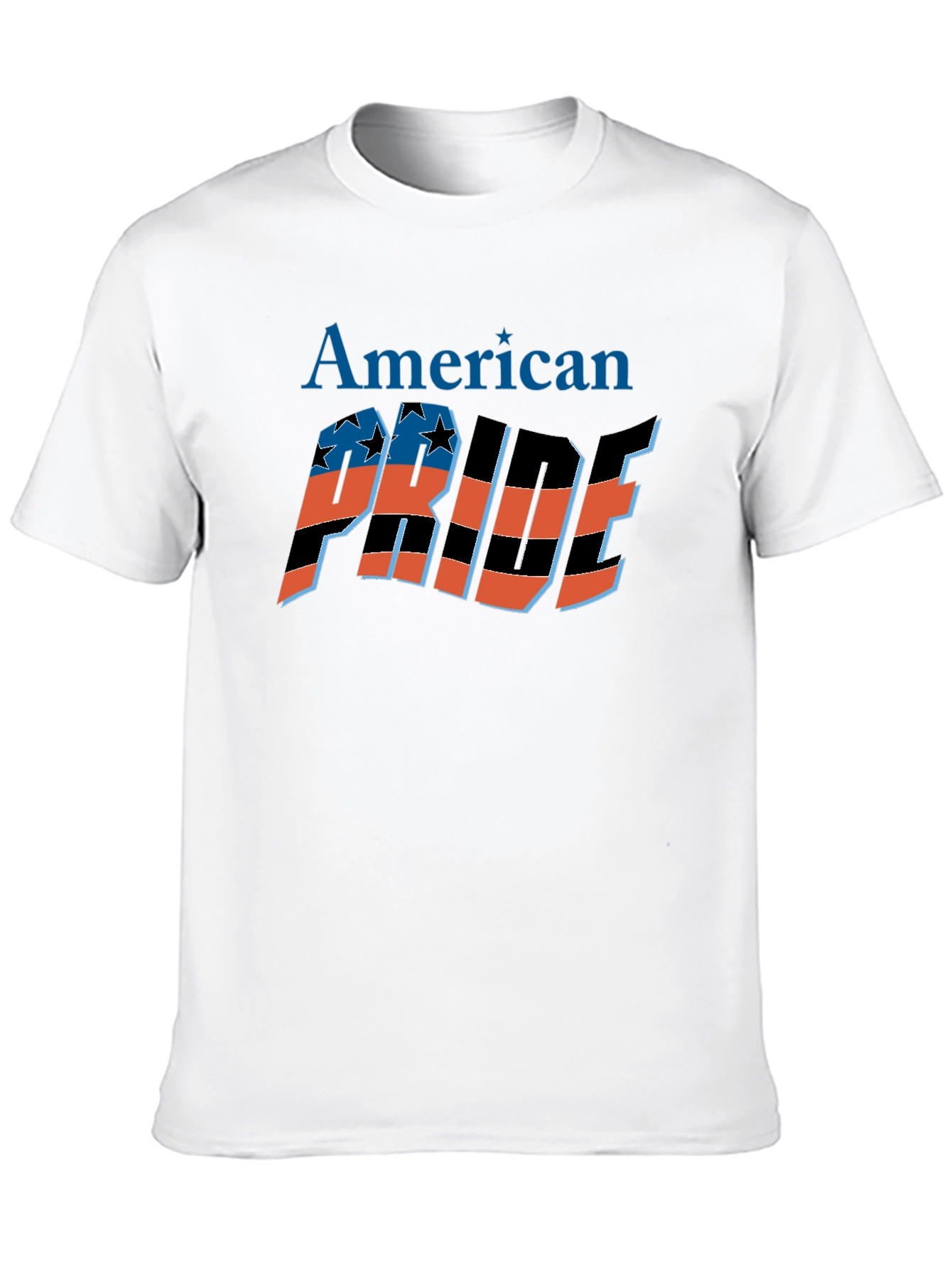 American Pride Graphic Tee - Black