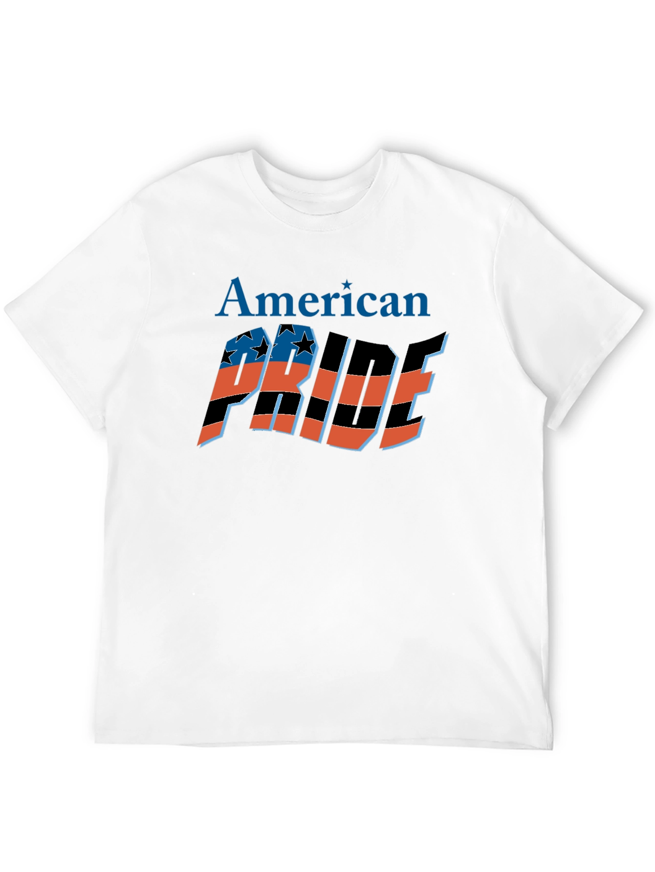 American Pride Graphic Tee - Black
