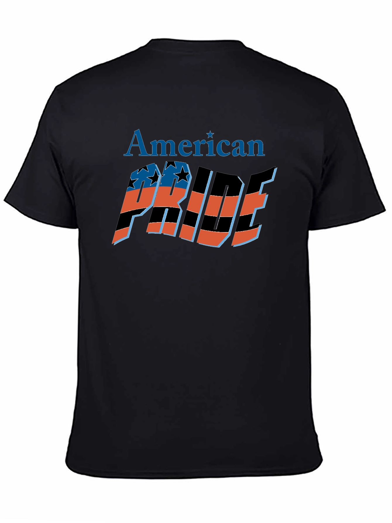 American Pride Graphic Tee - Black