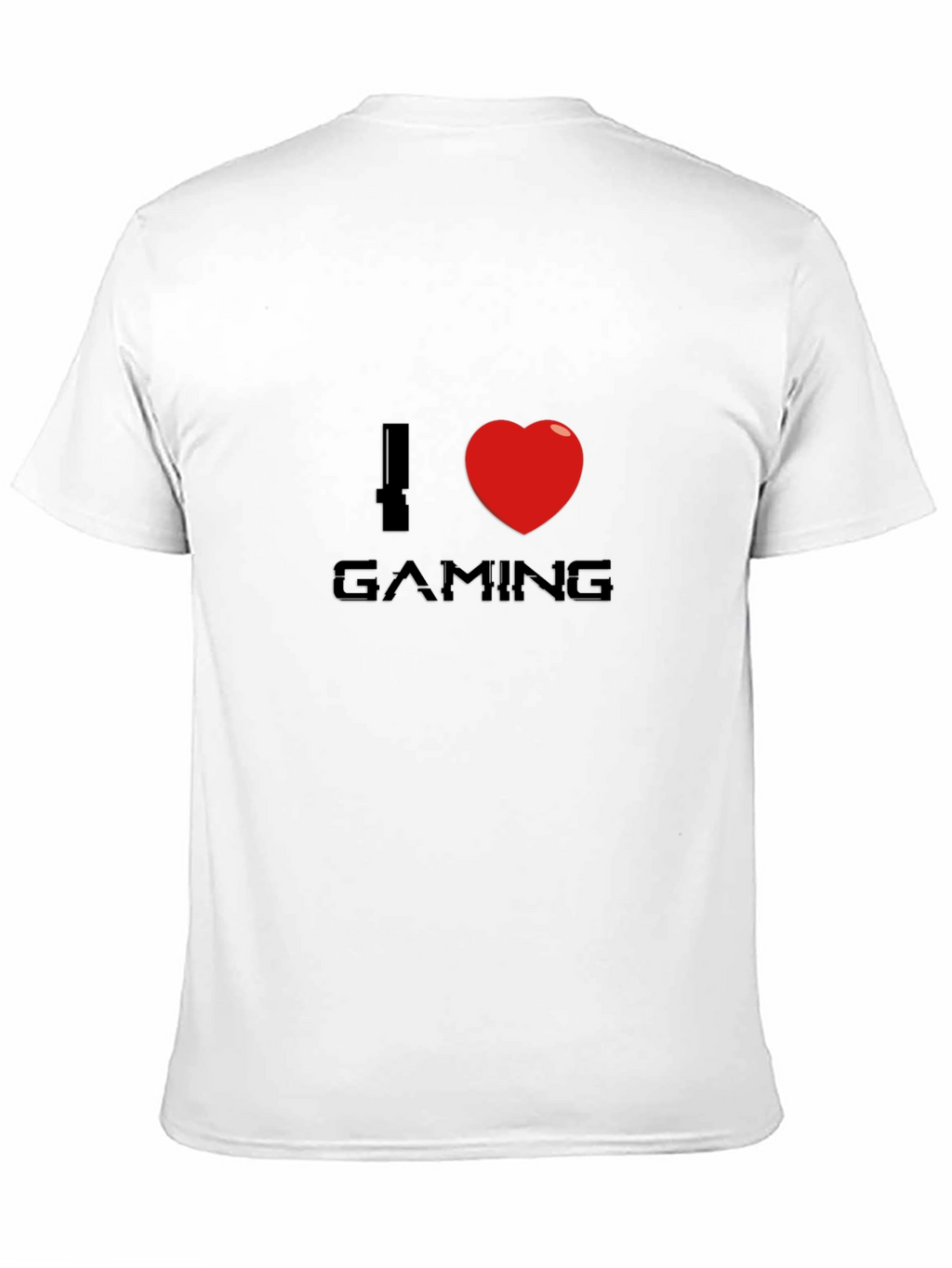 I Love Gaming Black T-Shirt