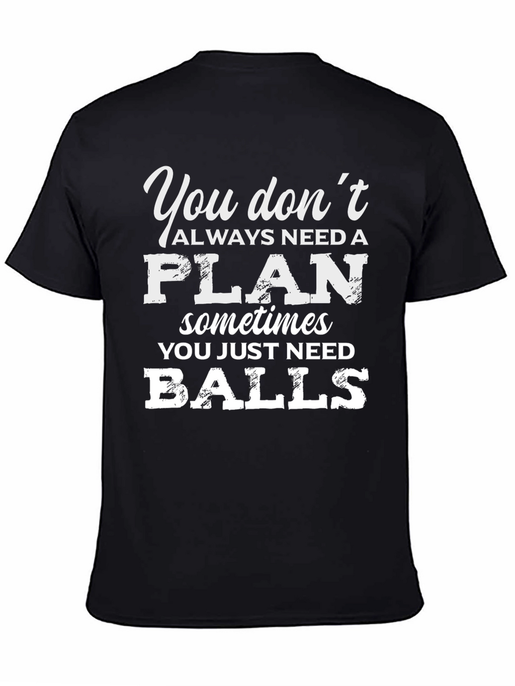 Funny Balls Black T-Shirt