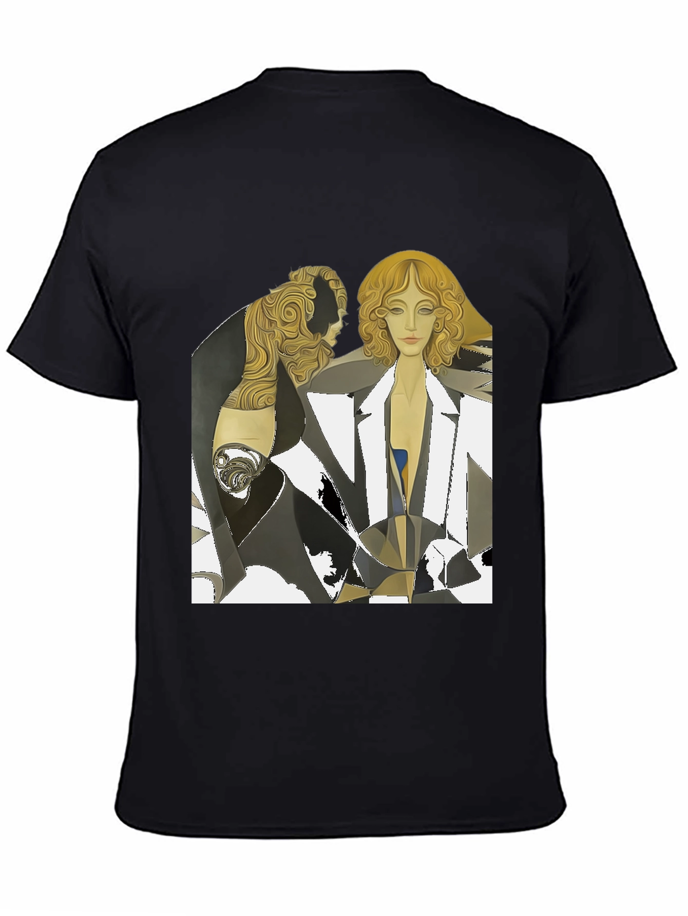 Stylish Graphic Tee - Retro Fashion Illustration