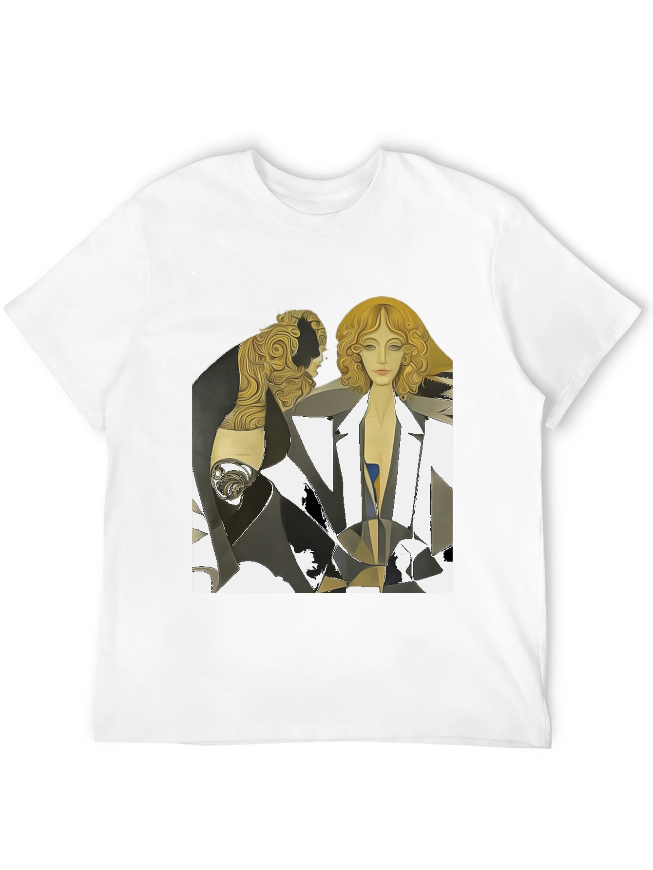 Stylish Graphic Tee - Retro Fashion Illustration