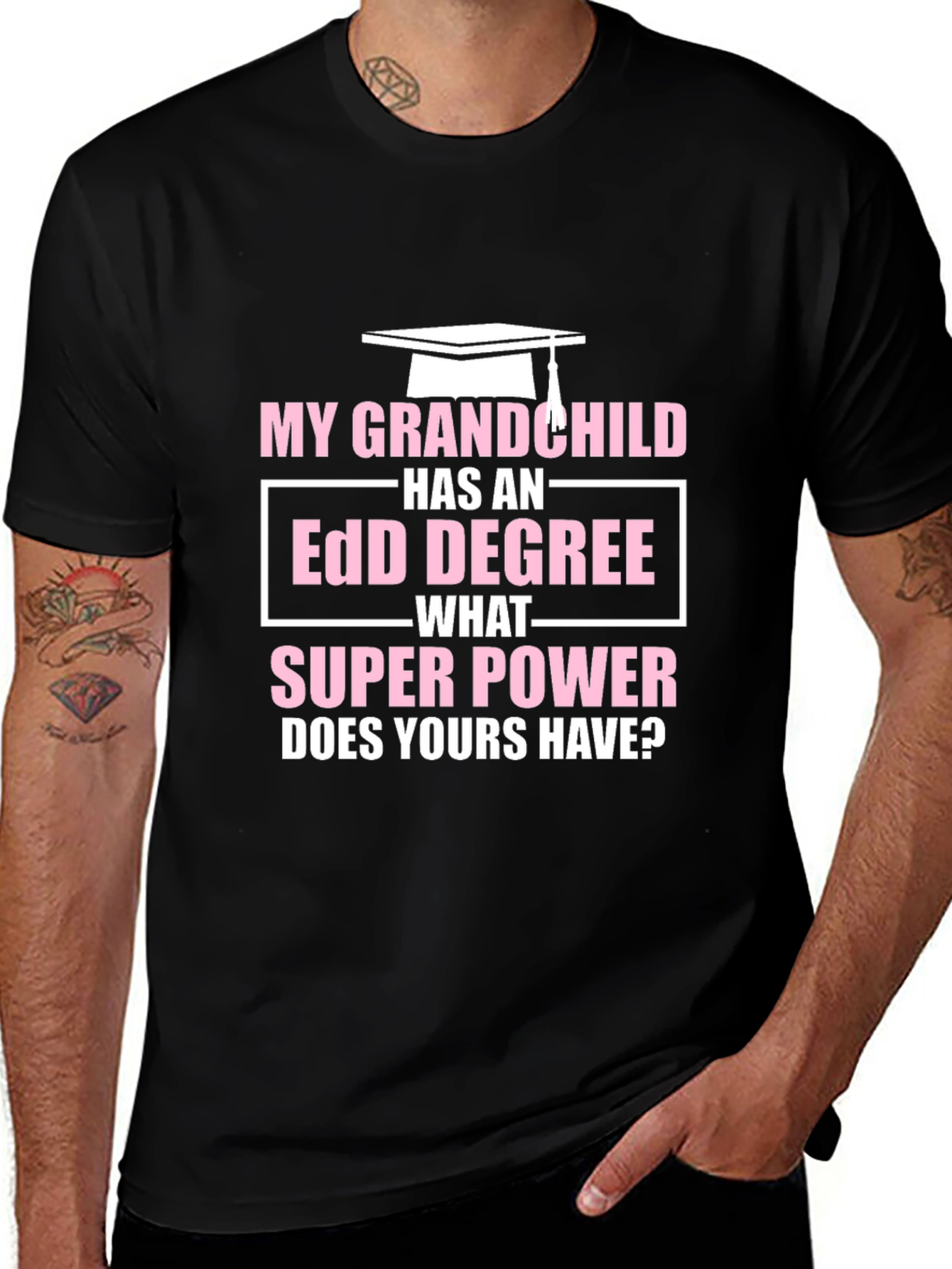 My Grandchild Has EdD Degree T-Shirt