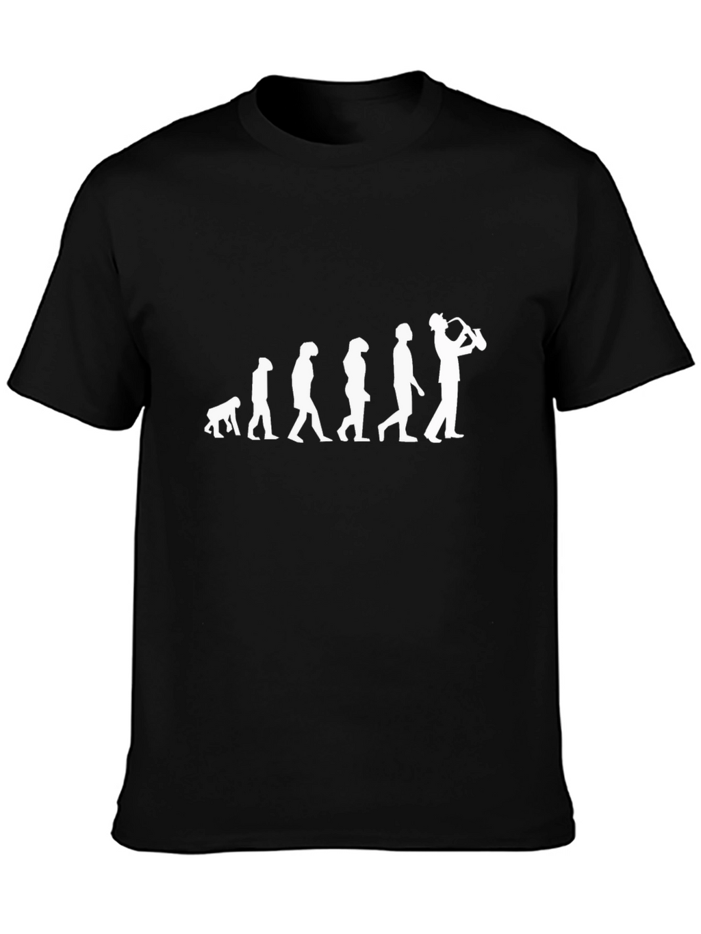 Evolution of Saxophone Player T-Shirt