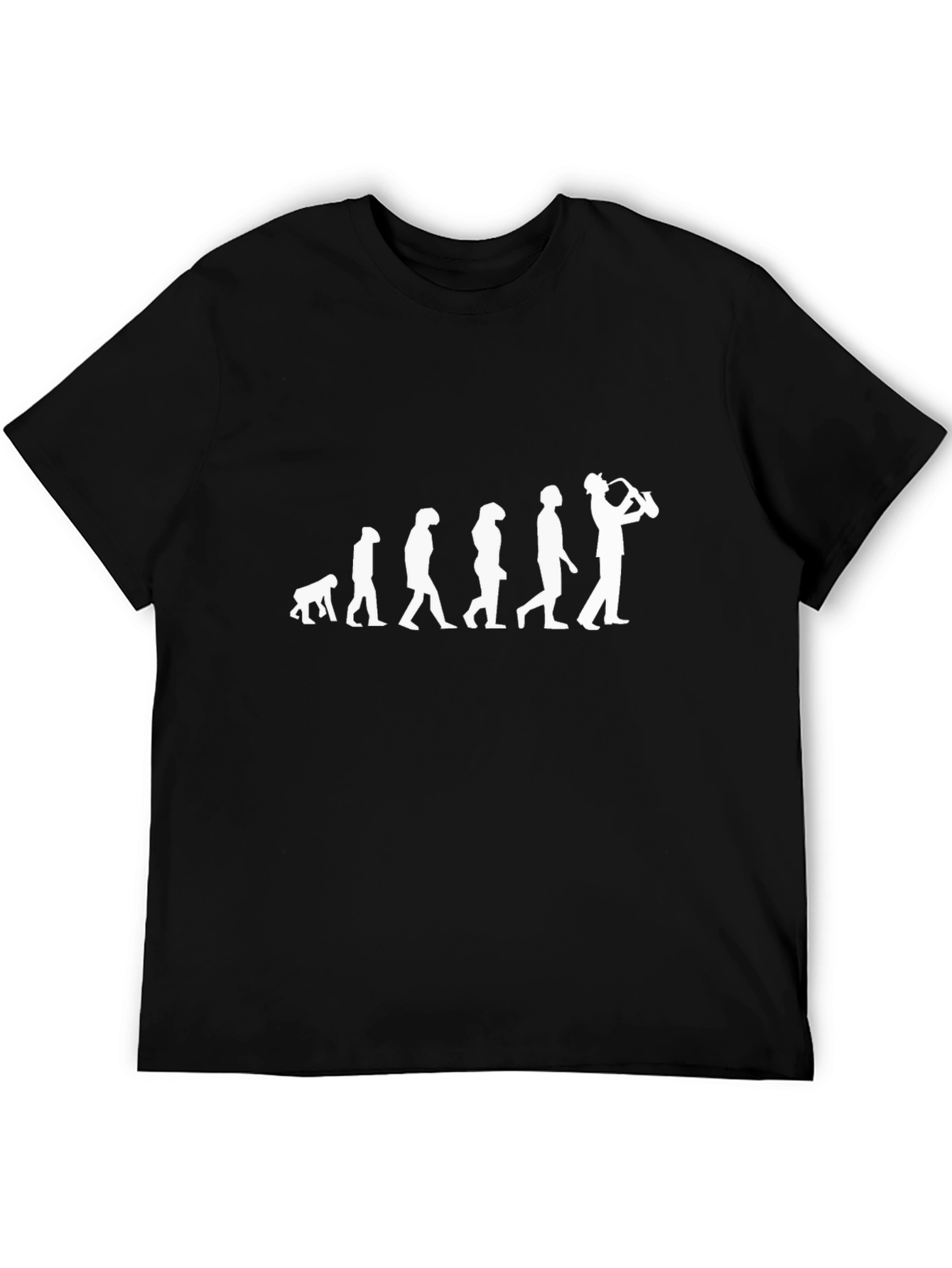 Evolution of Saxophone Player T-Shirt