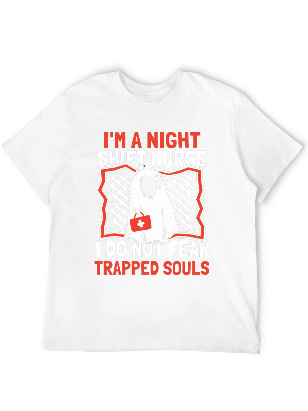Night Shift Nurse Ghost T-Shirt