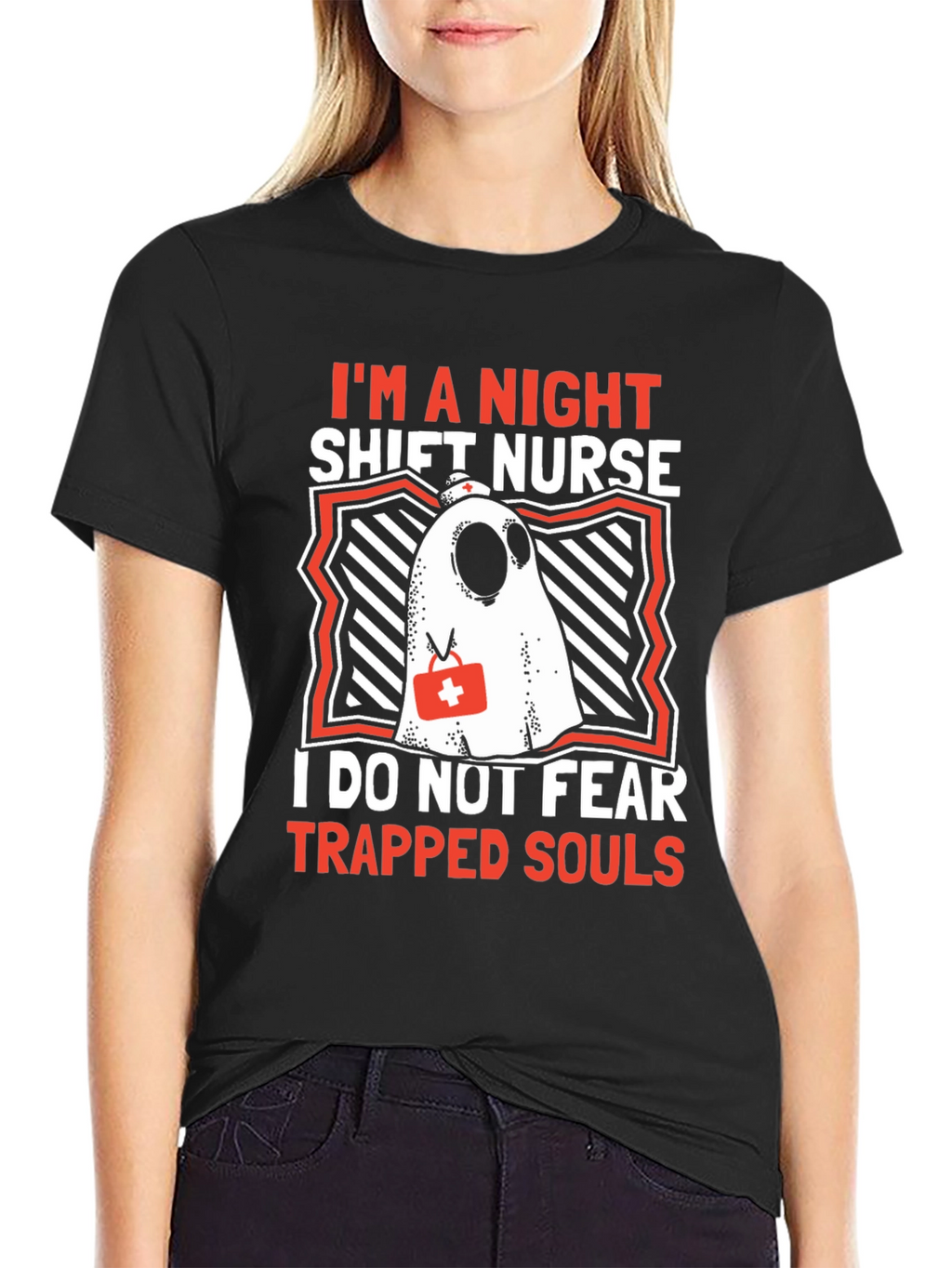 Night Shift Nurse Ghost T-Shirt