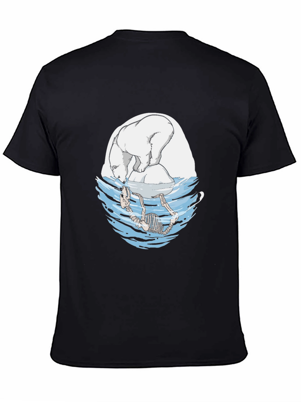 Polar Bear Graphic Tee - Climate Change Awareness