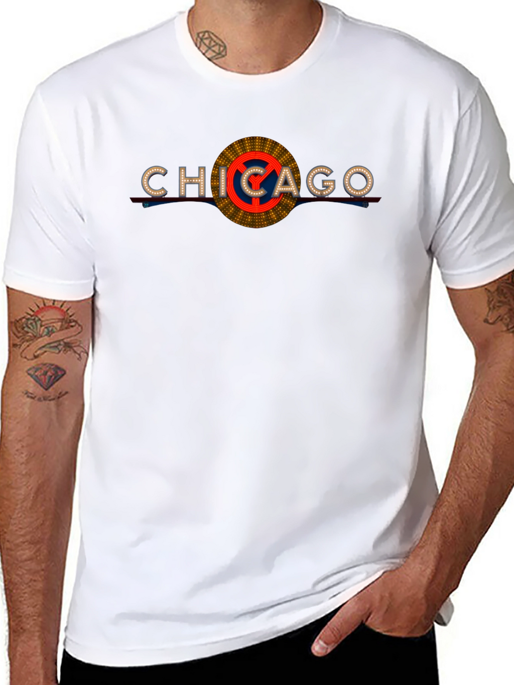 Chicago Graphic T-Shirt - Retro City Style