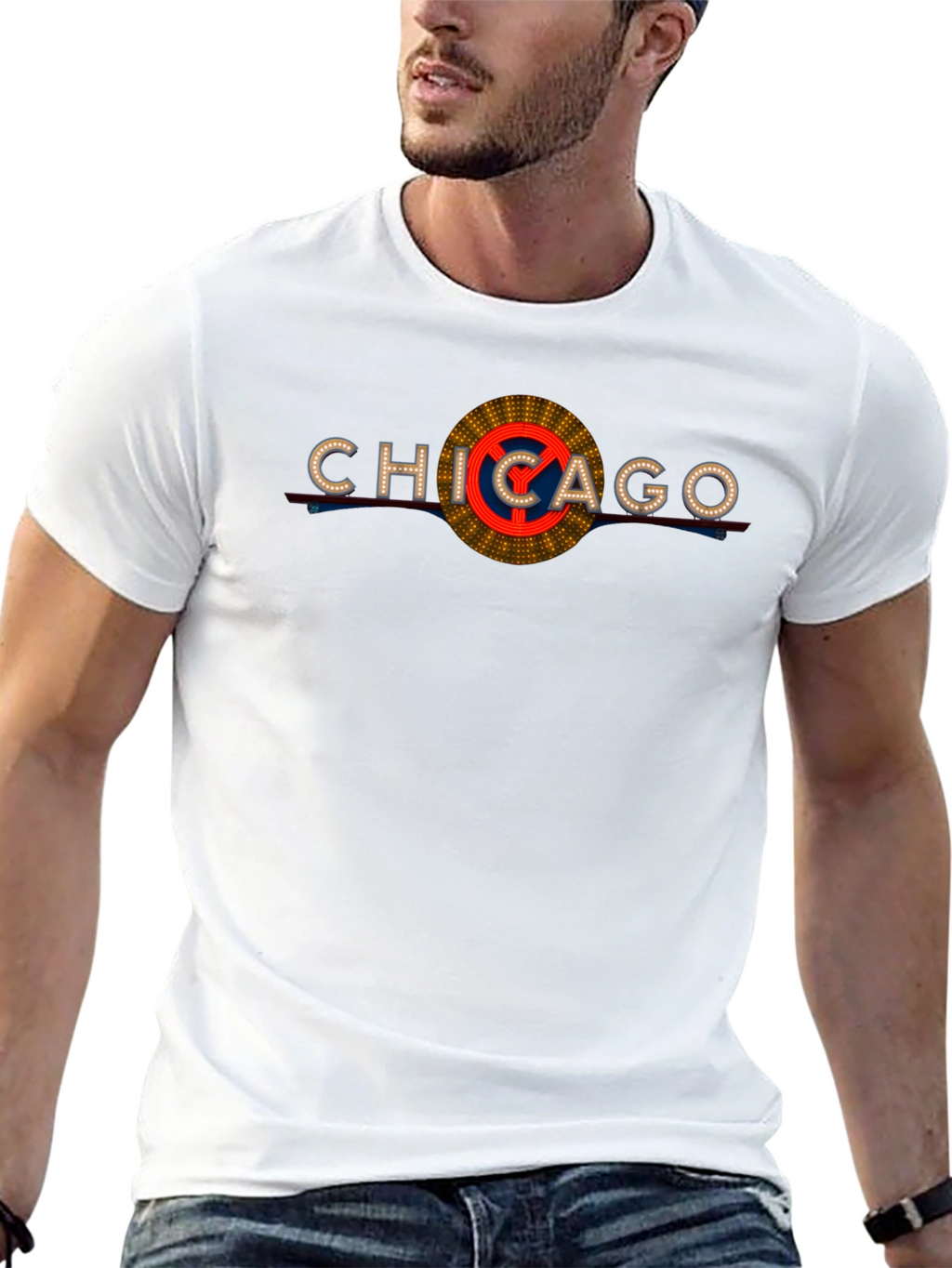 Chicago Graphic T-Shirt - Retro City Style