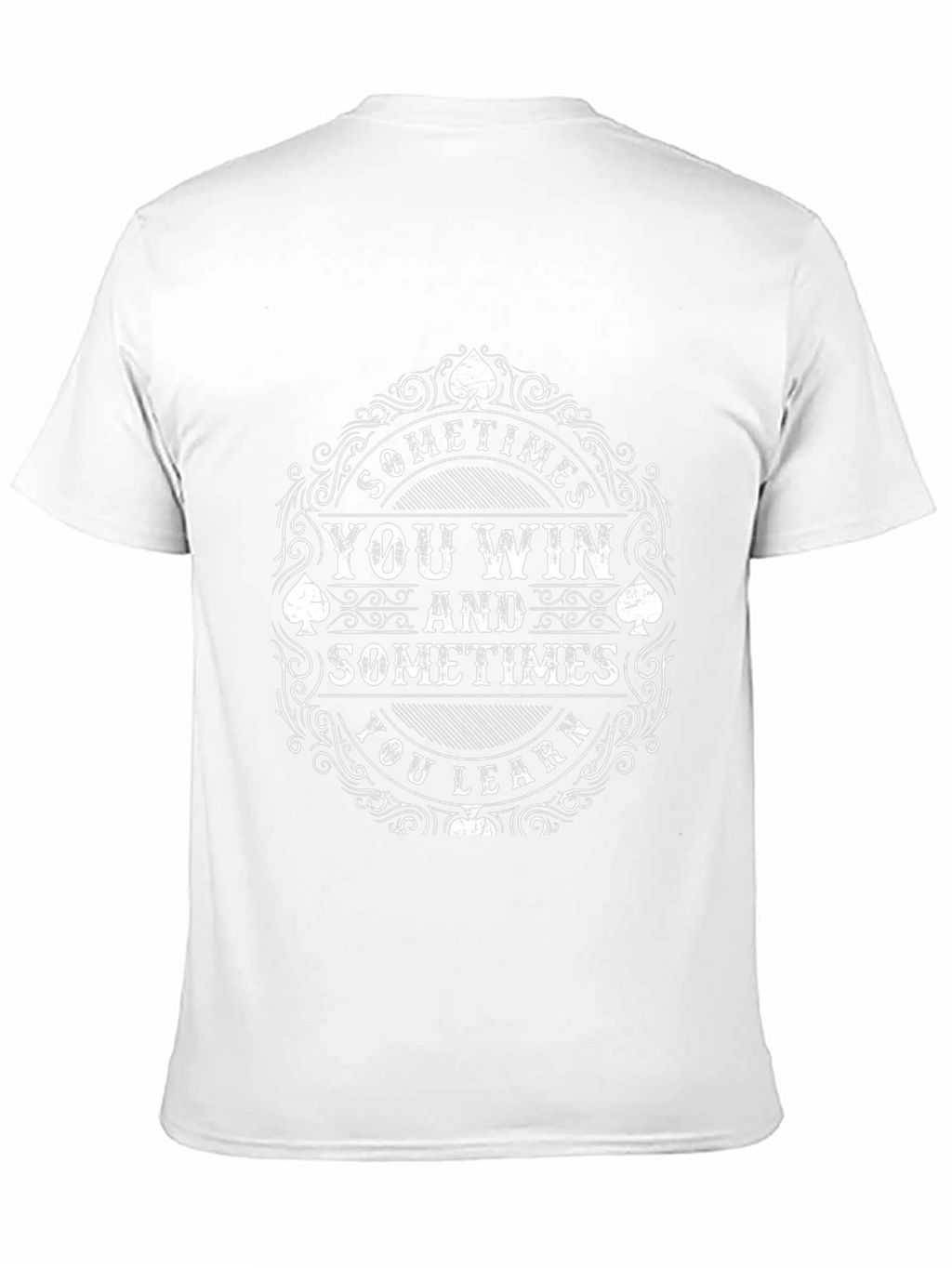 Sometimes You Win Tee - Black Casual Shirt