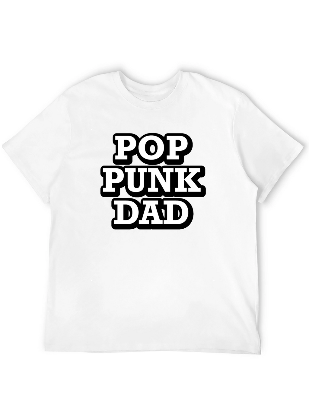 Pop Punk Dad Black T-Shirt