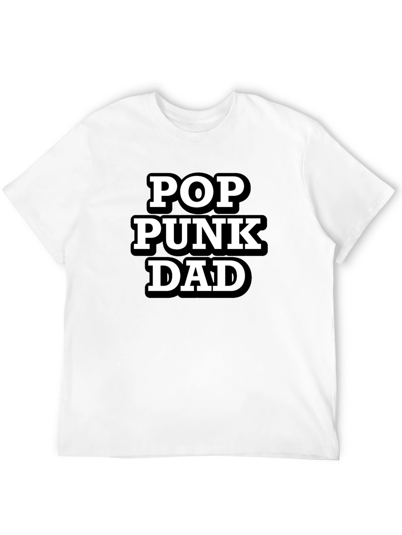 Pop Punk Dad Black T-Shirt