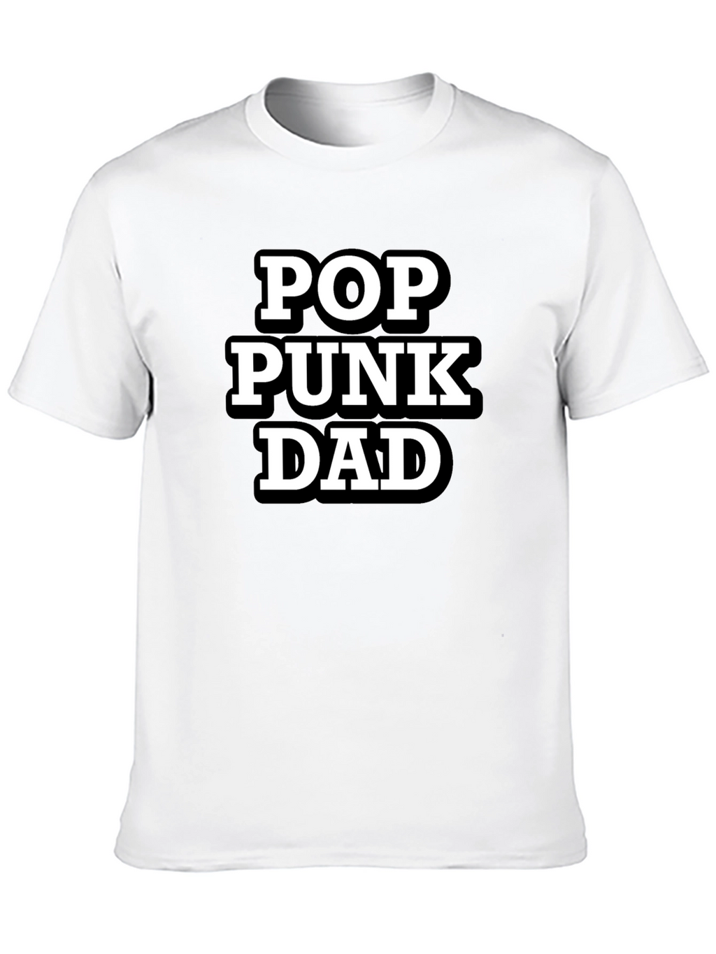 Pop Punk Dad Black T-Shirt