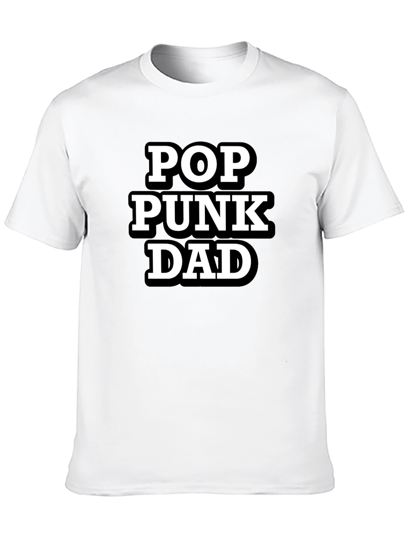 Pop Punk Dad Black T-Shirt