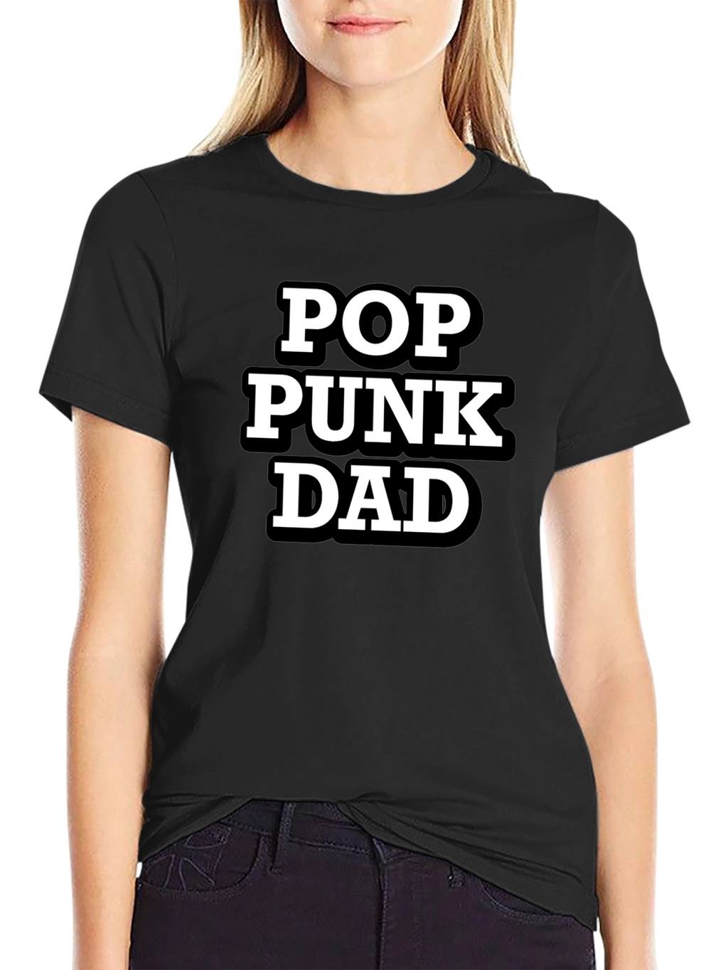 Pop Punk Dad Black T-Shirt