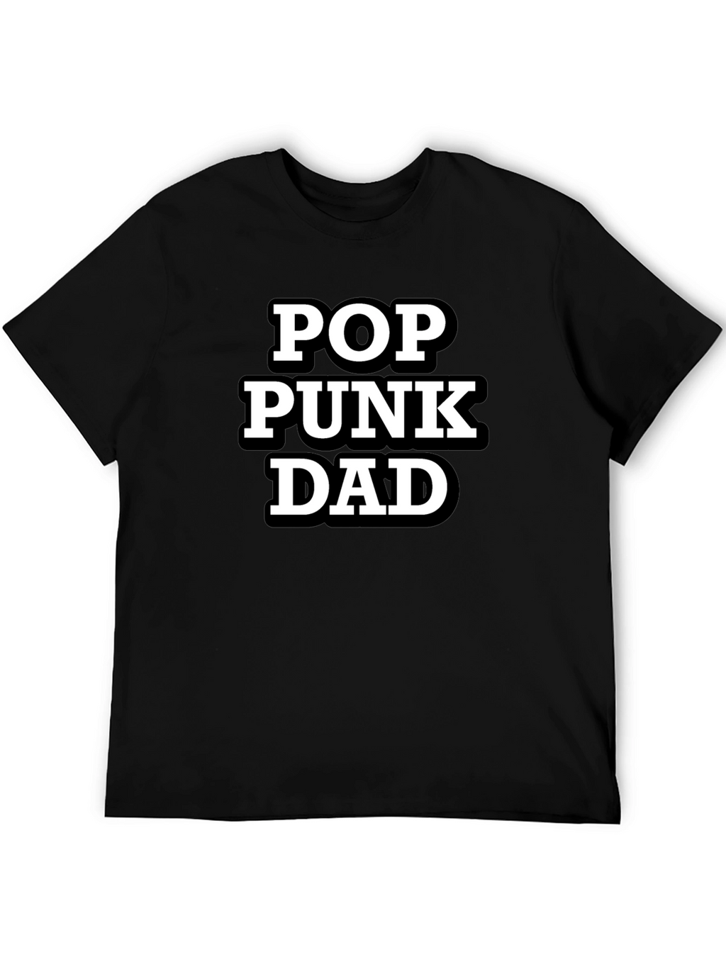 Pop Punk Dad Black T-Shirt