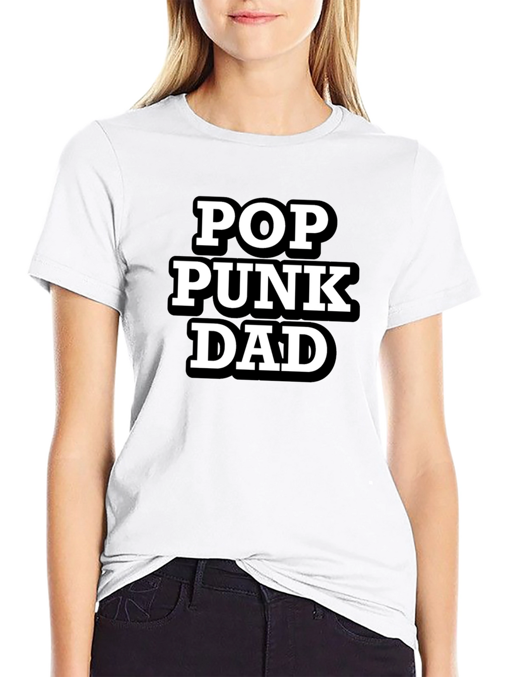 Pop Punk Dad Black T-Shirt