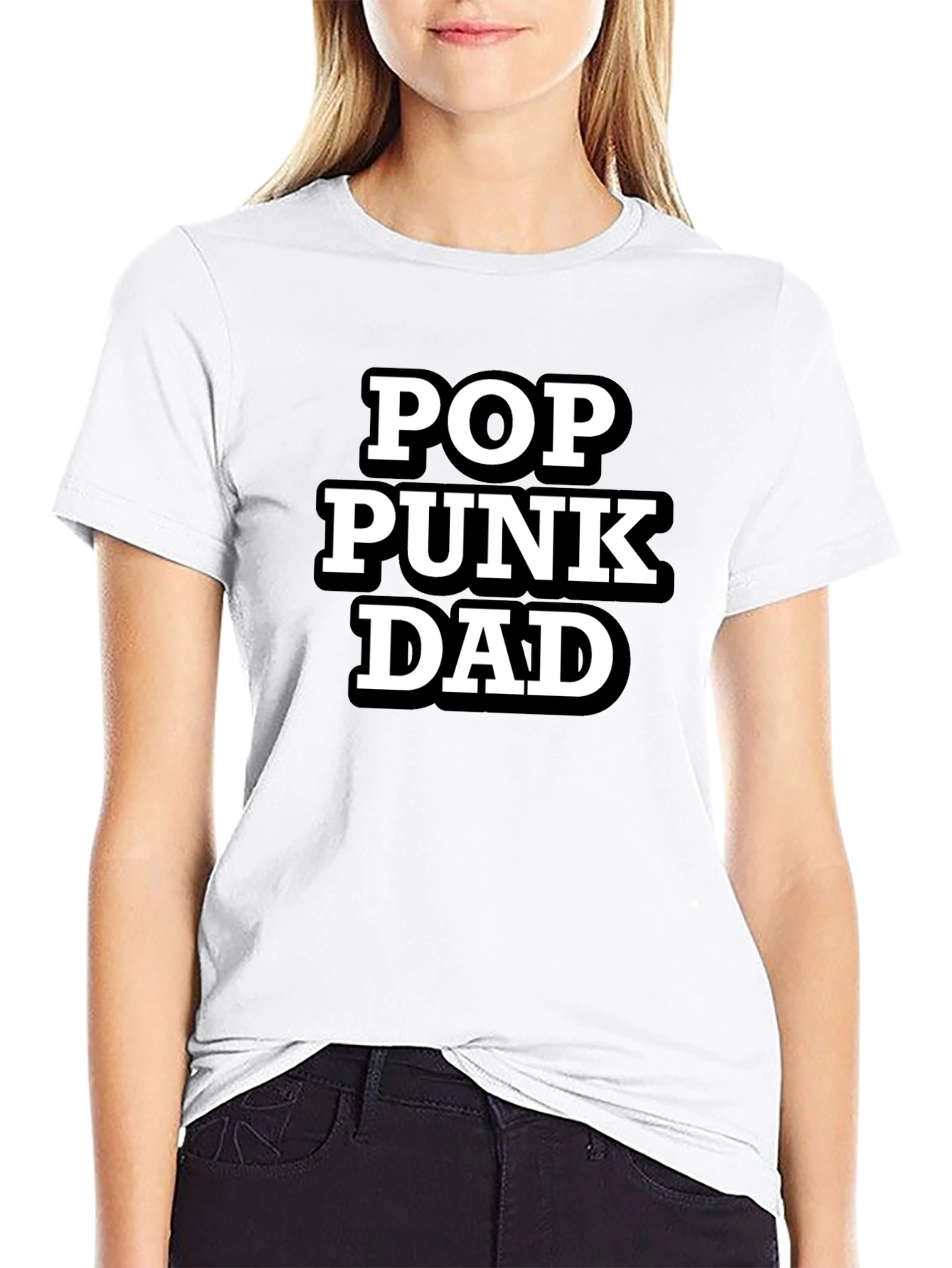 Pop Punk Dad Black T-Shirt