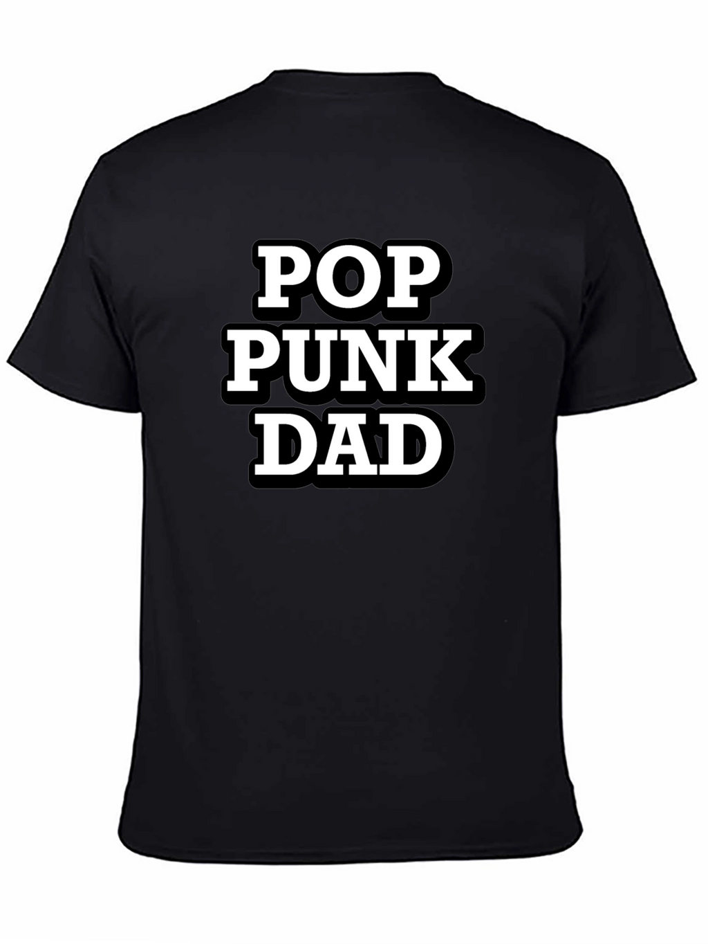 Pop Punk Dad Black T-Shirt