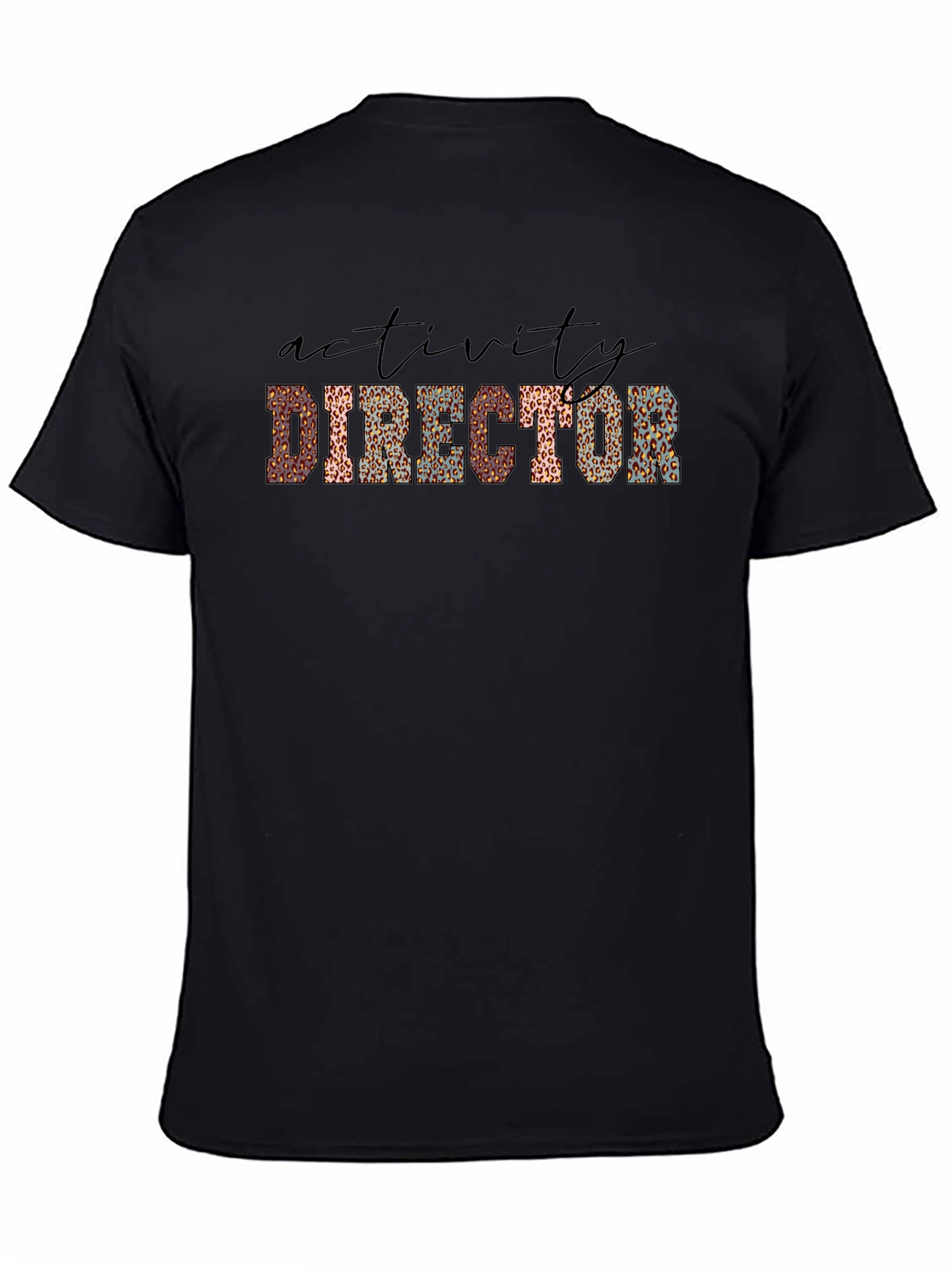 Activity Director Leopard Print T-Shirt
