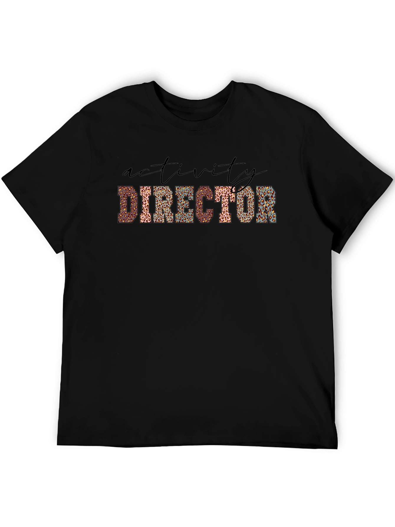Activity Director Leopard Print T-Shirt
