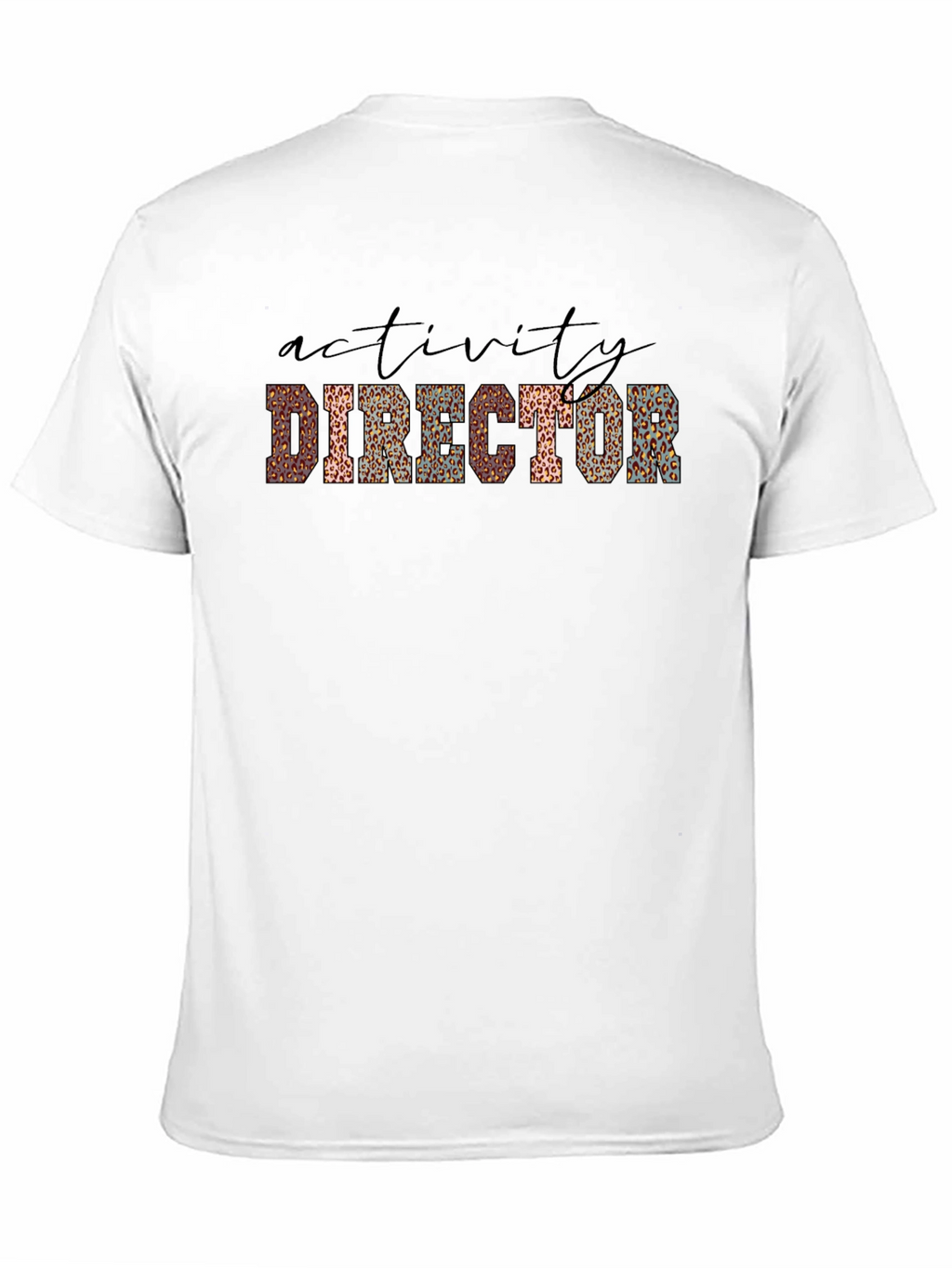 Activity Director Leopard Print T-Shirt