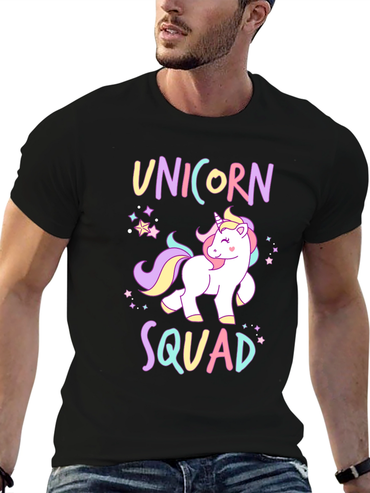 Unicorn Squad Graphic Tee - Magical Fun!